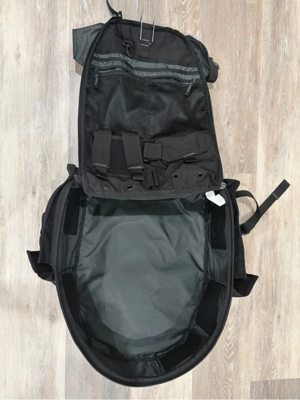 Black Blauer Tactical Range Backpack Heavy Duty Gear Bag w Internal Organization